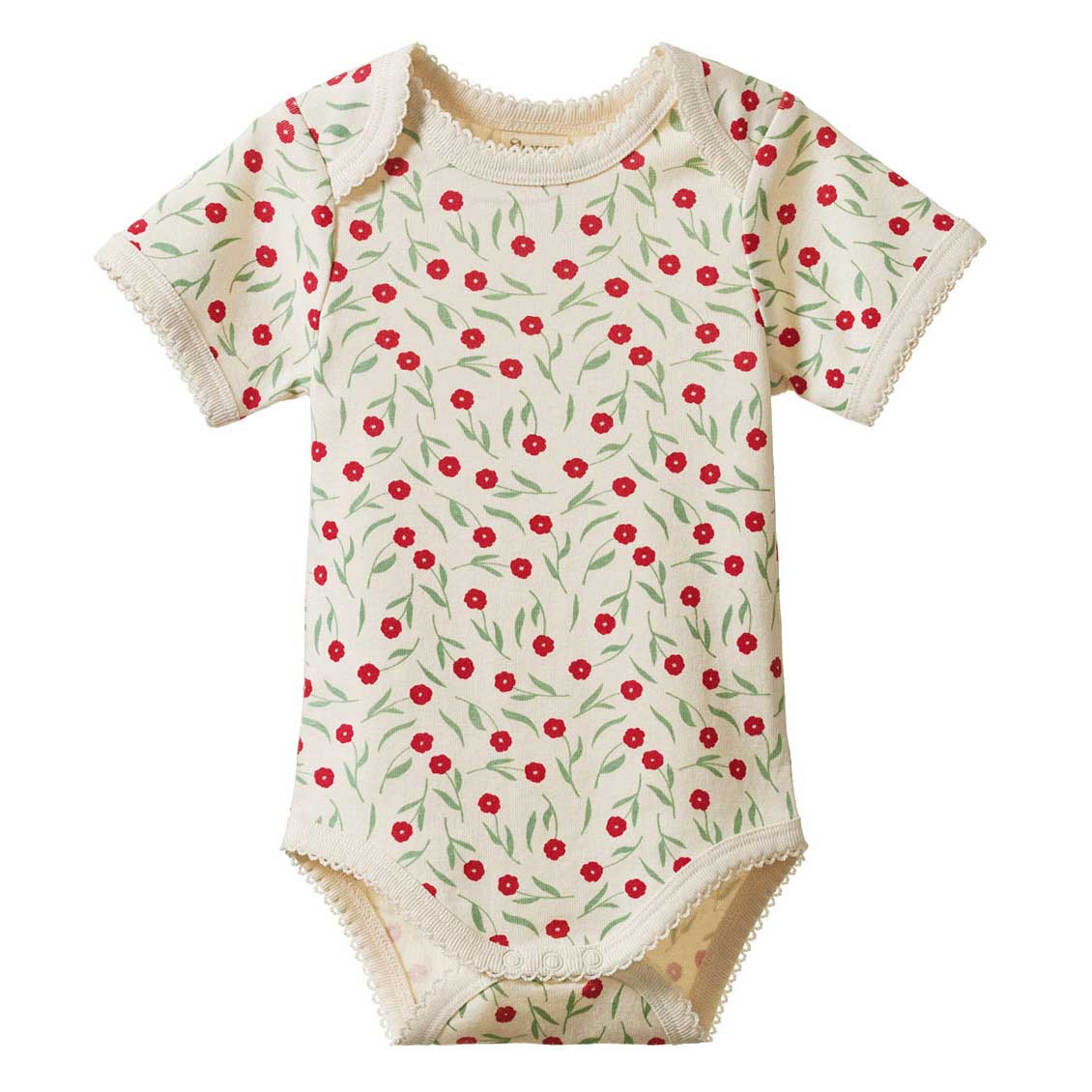 Nature Baby Short Sleeve Bodysuit